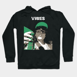 vibes. summer. cool. funny Hoodie